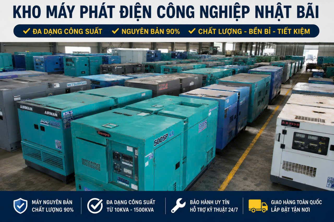 Cho Thuê Máy Phát Điện Trà Vinh