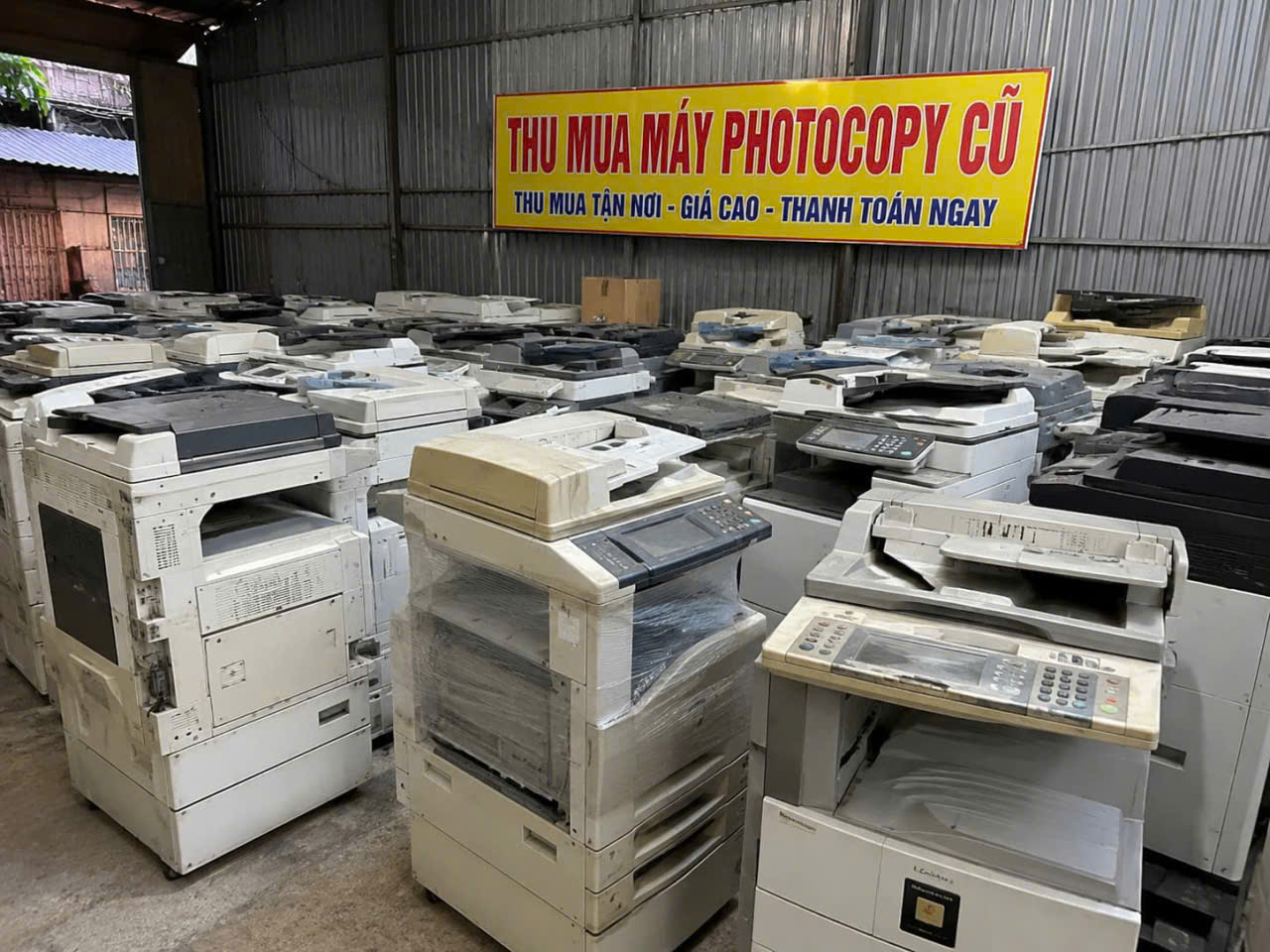 Thu mua máy photocopy cũ giá cao tại Hà Nội