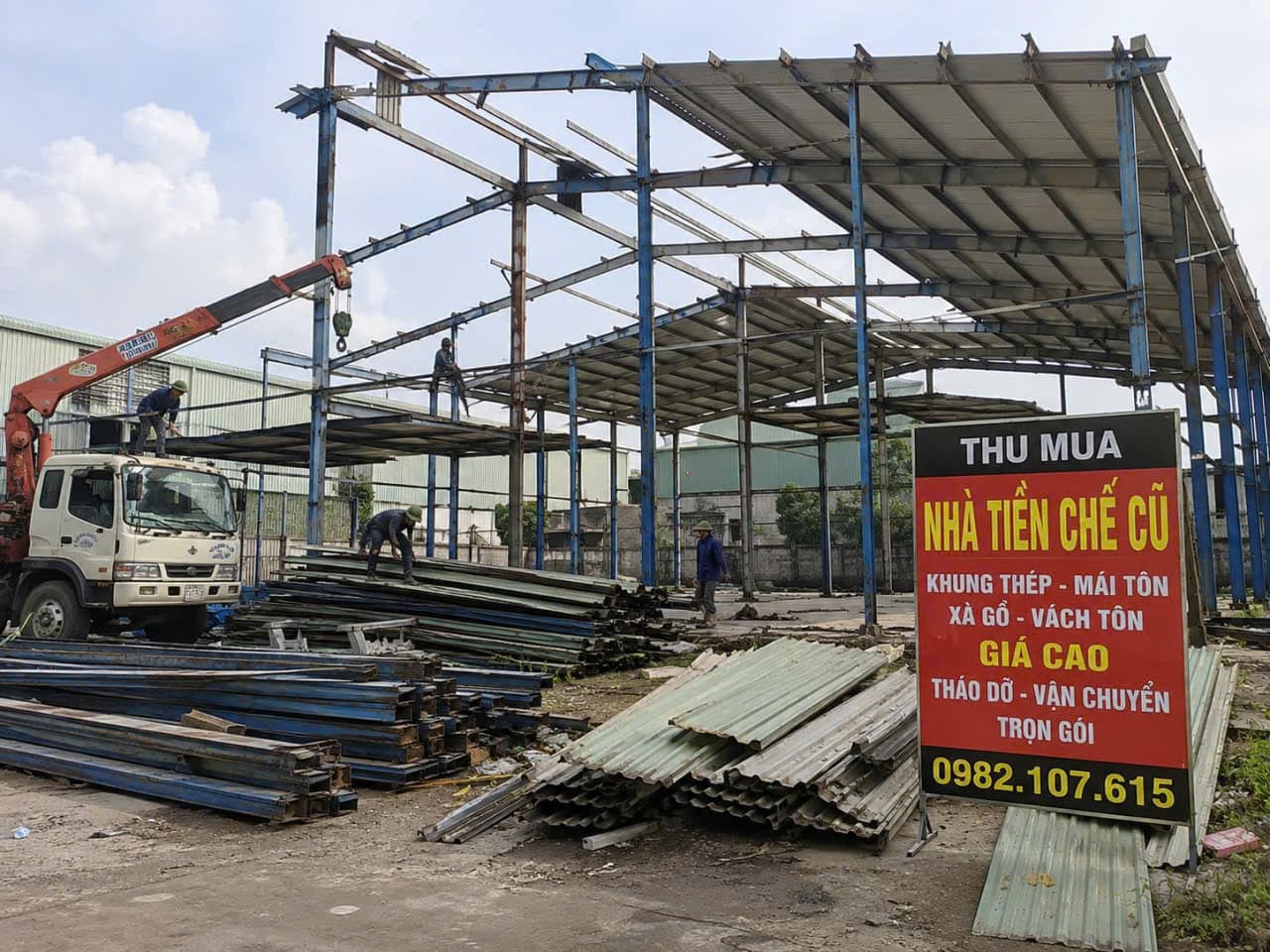 Thu mua nhà xưởng cũ tại Hà Nội