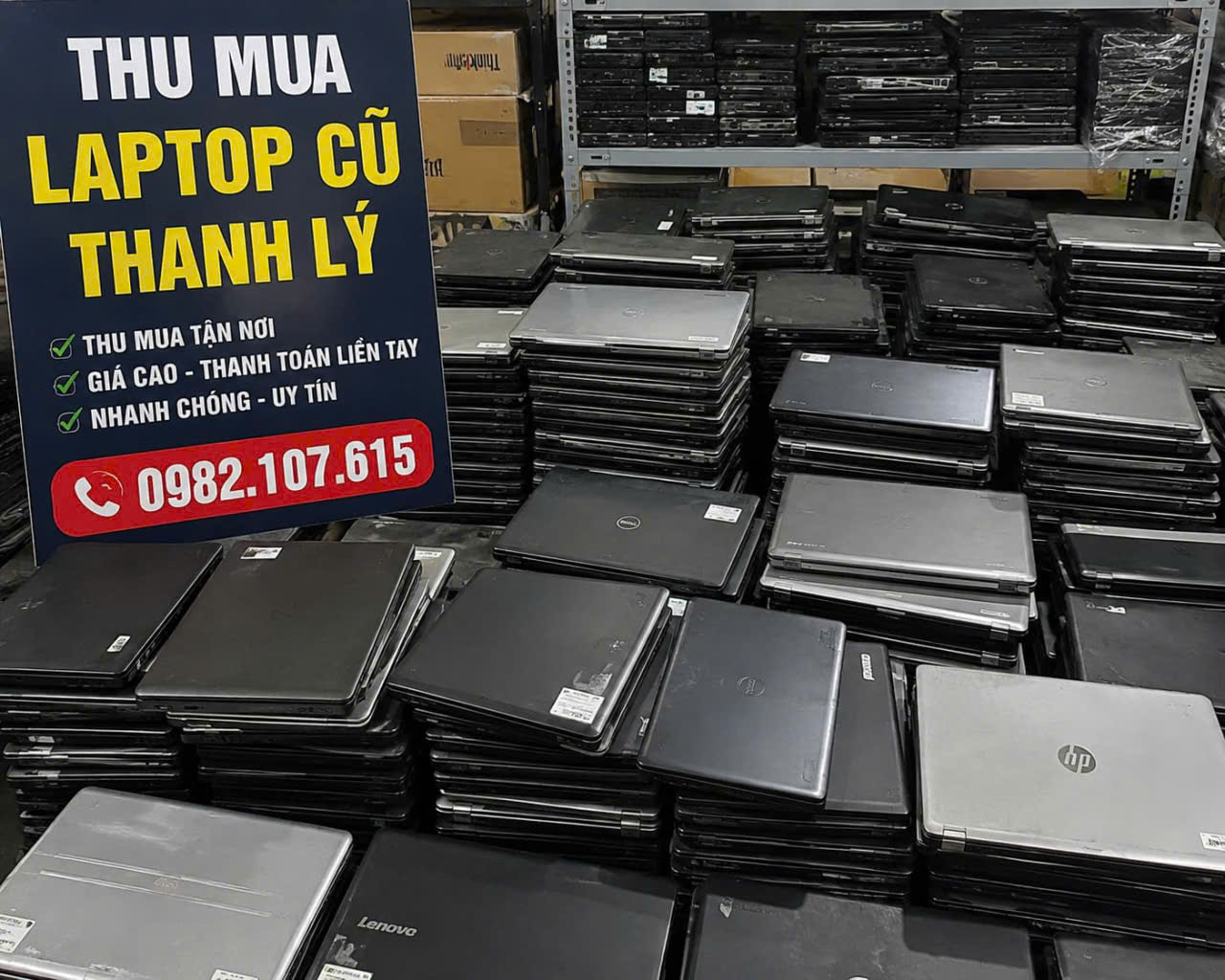 Thu mua máy tính laptop cũ tại Hà Nội