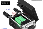 Đầu nối DB9 cái Female 9 chân bấm vặn vít HD-LINK