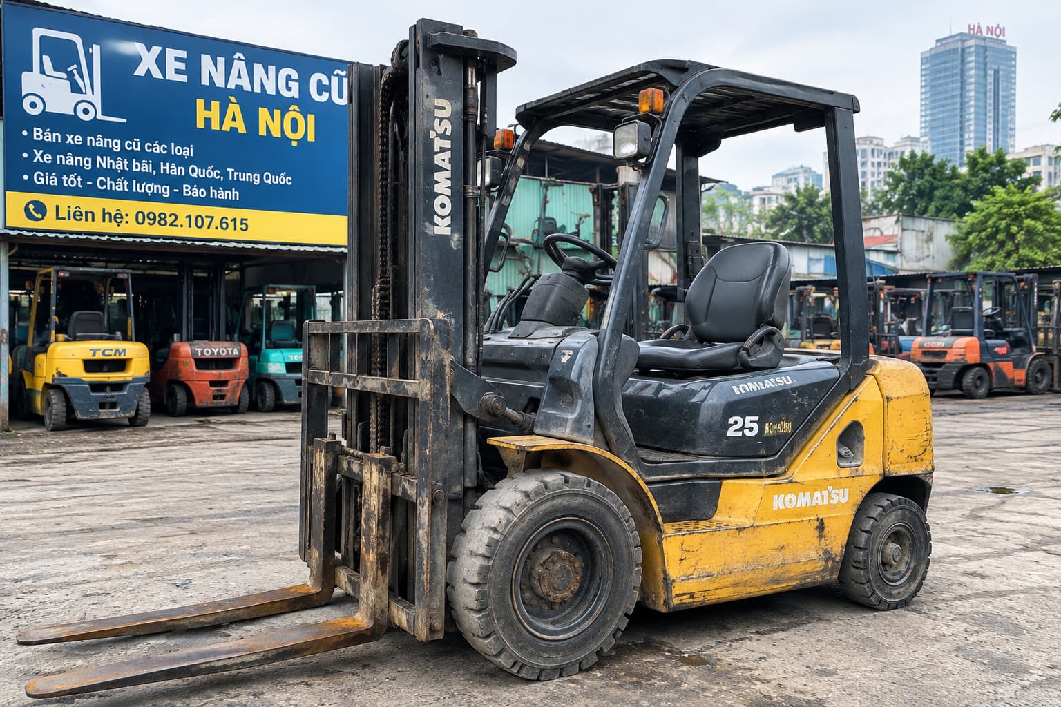 Thu Mua Xe Nâng Hạ Hà Nội